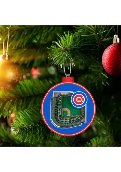 Discount 😍 MLB Chicago Cubs 3D StadiumView Ornament - Wrigley Field by You The Fan 👍 -You The Fan Sales Belk 43