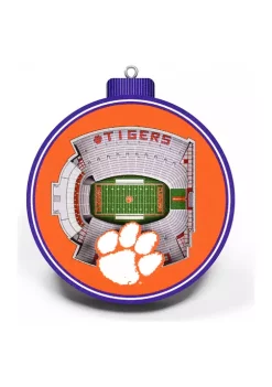 Brand new 🔔 NCAA Clemson Tigers 3D StadiumView Ornament - Memorial Stadium by You The Fan 😍 -You The Fan Sales Belk 435