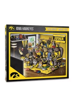 New π NCAA Iowa Hawkeyes Purebred Fans 500pc Puzzle-"A Real Nailbiter" by You The Fan π