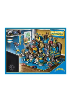 Flash Sale 👏 NFL Los Angeles Chargers Purebred Fans 500-Piece Puzzle-"A Real Nailbiter" by You The Fan 💯 -You The Fan Sales Belk 4380