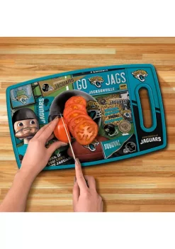 New ❤️ NFL Jacksonville Jaguars Retro Series Cutting Board by You The Fan 🥰 -You The Fan Sales Belk 4406