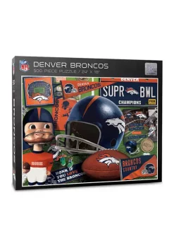 Hot Sale β¨ Denver Broncos Retro Series Puzzle - 500 Pieces by You The Fan π