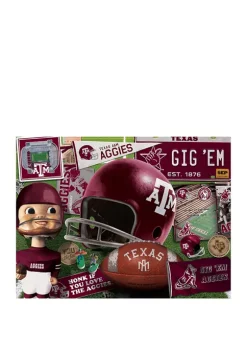 Best Sale 🧨 NCAA Texas A&M Aggies Retro Series Puzzle - 500 Pieces by You The Fan 😍 -You The Fan Sales Belk 4474