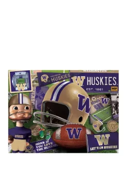 Best reviews of 😉 NCAA Washington Huskies Retro Series Puzzle - 500 Pieces by You The Fan 💯 -You The Fan Sales Belk 4486