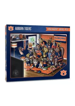 Coupon 🌟 NCAA Auburn Tigers Purebred Fans 500 Piece Puzzle-"A Real Nailbiter" by You The Fan 🔥