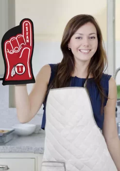 Outlet ✔️ NCAA Utah Utes #1 Oven Mitt by You The Fan 💯 -You The Fan Sales Belk 4528