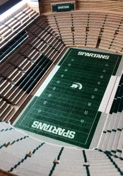 Top 10 🎉 NCAA Michigan State Spartans 25-Layer StadiumViews End Table - Spartan Stadium by You The Fan 🥰 -You The Fan Sales Belk 4557