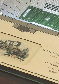 Top 10 🎉 NCAA Michigan State Spartans 25-Layer StadiumViews End Table - Spartan Stadium by You The Fan 🥰 -You The Fan Sales Belk 4558