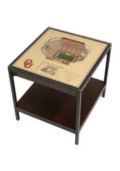 Buy 🧨 NCAA Oklahoma Sooners 25 Layer StadiumViews Lighted End Table - Gaylord Family Oklahoma Memorial Stadium by You The Fan 🥰 -You The Fan Sales Belk 4571
