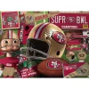 New 😉 NFL San Francisco 49ers Wooden Retro Series Puzzle by You The Fan 🥰 -You The Fan Sales Belk 4572