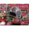 Promo 🎁 NCAA Ohio State Buckeyes Wooden Retro Series Puzzle by You The Fan 🌟 -You The Fan Sales Belk 4578