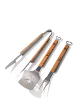 Cheapest 😍 NFL Minnesota Vikings Classic Series 3 Piece BBQ Set by You The Fan 🧨 -You The Fan Sales Belk 4624