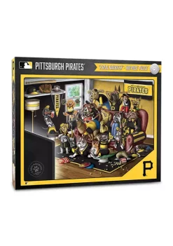 Best reviews of ❤️ MLB Pittsburgh Pirates Purebred Fans 500 Piece Puzzle - "A Real Nailbiter" by You The Fan ✔️