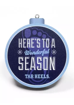 Top 10 🤩 NCAA North Carolina Tar 👠 Heels 3D Logo Series Ornament by You The Fan 🌟 -You The Fan Sales Belk 471