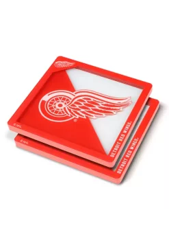 Coupon ✔️ NHL Detroit Red Wings 3D Logo Series Coasters by You The Fan 👍 -You The Fan Sales Belk 4712