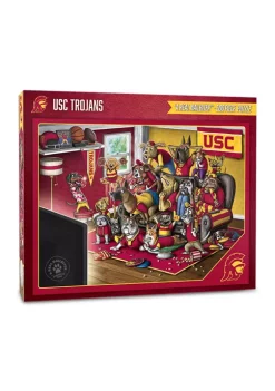 New 🥰 NCAA USC Trojans Purebred Fans 500 Piece Puzzle-"A Real Nailbiter" by You The Fan ⭐ -You The Fan Sales Belk 4720