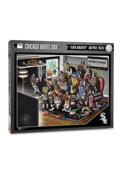 Discount π€© MLB Chicago White Sox Purebred Fans 500 Piece Puzzle - "A Real Nailbiter" by You The Fan π€©