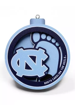 Top 10 🤩 NCAA North Carolina Tar 👠 Heels 3D Logo Series Ornament by You The Fan 🌟 -You The Fan Sales Belk 474