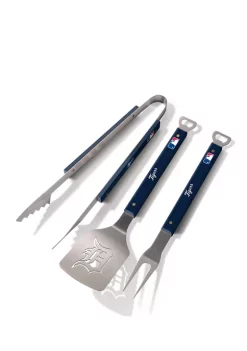 Hot Sale 🎉 MLB Detroit Tigers Spirit Series 3-Piece BBQ Set by You The Fan 🧨
