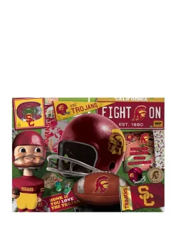 Best reviews of 🎉 NCAA USC Trojans Retro Series Puzzle - 500 Pieces by You The Fan 👍 -You The Fan Sales Belk 4864