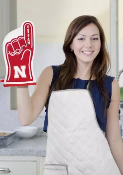 Cheapest 🎉 NCAA Nebraska Cornhuskers #1 Oven Mitt by You The Fan 😉 -You The Fan Sales Belk 4922