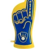 Wholesale 🛒 MLB Milwaukee Brewers #1 Oven Mitt by You The Fan 👏 -You The Fan Sales Belk 4937