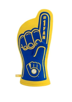 Wholesale 🛒 MLB Milwaukee Brewers #1 Oven Mitt by You The Fan 👏
