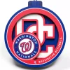 Budget ❤️ MLB Washington Nationals 3D Logo Series Ornaments by You The Fan 🤩 -You The Fan Sales Belk 4995