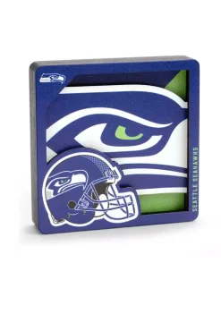 Hot Sale ⌛ NFL Seattle Seahawks 3D Logo Series Magnets by You The Fan ⌛ -You The Fan Sales Belk 5006