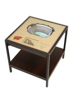 Outlet 🌟 NCAA Wisconsin Badgers 25-Layer StadiumViews Lighted End Table - Camp Randall Stadium by You The Fan 🧨