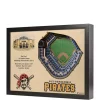Cheapest 🛒 MLB Pittsburgh Pirates 25-Layer StadiumViews 3D Wall Art - PNC Park by You The Fan 👏 -You The Fan Sales Belk 5030