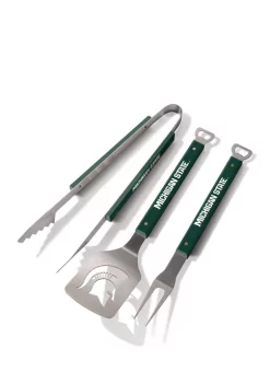 Promo 🔥 NCAA Michigan State Spartans Spirit Series 3-Piece BBQ Set by You The Fan 🎁 -You The Fan Sales Belk 5077