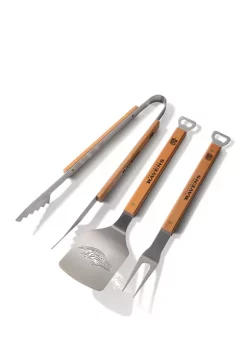 Top 10 🤩 NFL Baltimore Ravens Classic Series 3 Piece BBQ Set by You The Fan 👏 -You The Fan Sales Belk 508