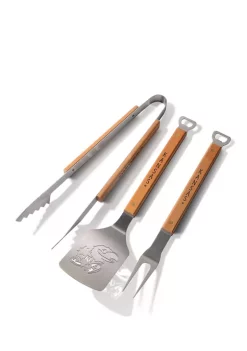 Top 10 👍 NCAA Kansas Jayhawks Classic Series 3 Piece BBQ Set by You The Fan ✔️