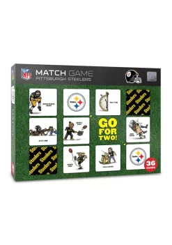 Best Sale 😀 NFL Pittsburgh Steelers Licensed Memory Match Game by You The Fan 🎉 -You The Fan Sales Belk 520