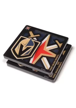 Outlet π NHL Vegas Golden Knights 3D Logo Series Coasters by You The Fan π