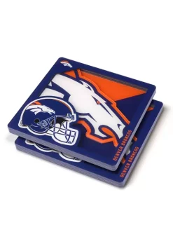 Cheap 👏 NFL Denver Broncos 3D Logo Series Coasters by You The Fan 👏