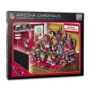 Promo 😀 NFL Arizona Cardinals Purebred Fans 500-Piece Puzzle-"A Real Nailbiter" by You The Fan ❤️ -You The Fan Sales Belk 5319