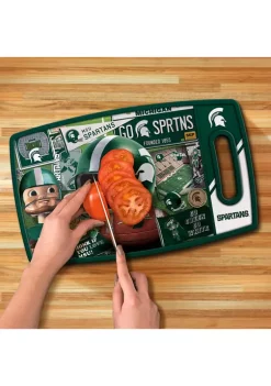 Hot Sale 👏 NCAA Michigan State Spartans Retro Series Cutting Board by You The Fan 👍 -You The Fan Sales Belk 5330