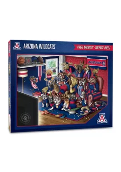 New β¨ NCAA Arizona Wildcats Purebred Fans 500pc Puzzle-"A Real Nailbiter" by You The Fan π₯°