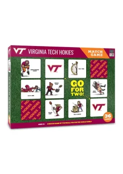 Coupon 🧨 NCAA Virginia Tech Hokies Licensed Memory Match Game by You The Fan 🥰