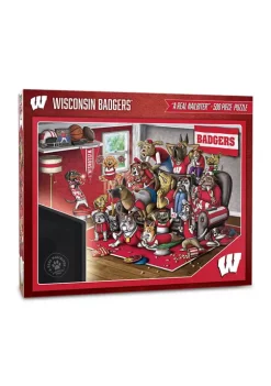 Best reviews of 🔥 NCAA Wisconsin Badgers Purebred Fans 500pc Puzzle-"A Real Nailbiter" by You The Fan ⌛