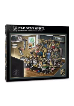 Brand new π NHL Vegas Golden Knights Purebred Fans "A Real Nailbiter" 500 Piece Puzzle by You The Fan π₯