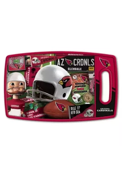 Buy 🌟 NFL Arizona Cardinals Retro Series Cutting Board by You The Fan 😍 -You The Fan Sales Belk 5397