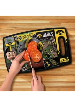 Cheap 🎁 NCAA Iowa Hawkeyes Retro Series Cutting Board by You The Fan ⭐ -You The Fan Sales Belk 5410
