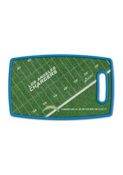 Discount ✔️ NFL Los Angeles Chargers Retro Series Cutting Board by You The Fan 👏 -You The Fan Sales Belk 5424