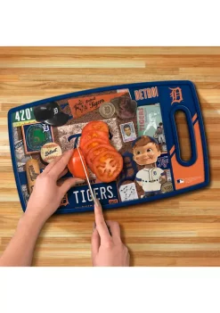 Hot Sale 🌟 MLB Detroit Tigers Retro Series Cutting Board by You The Fan ⭐ -You The Fan Sales Belk 5434