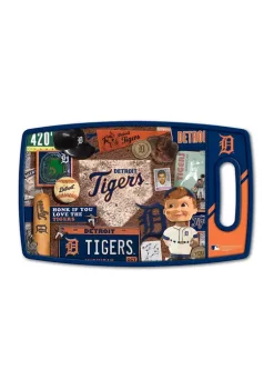 Hot Sale 🌟 MLB Detroit Tigers Retro Series Cutting Board by You The Fan ⭐ -You The Fan Sales Belk 5435
