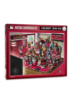 Brand new 🥰 MLB Arizona Diamondbacks Purebred Fans 500 Piece Puzzle - "A Real Nailbiter" by You The Fan 🛒 -You The Fan Sales Belk 5443