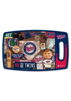 Best Sale 🔥 MLB Minnesota Twins Retro Series Cutting Board by You The Fan 👏
